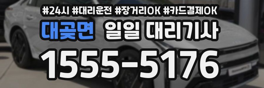 대곶면 일일 대리기사