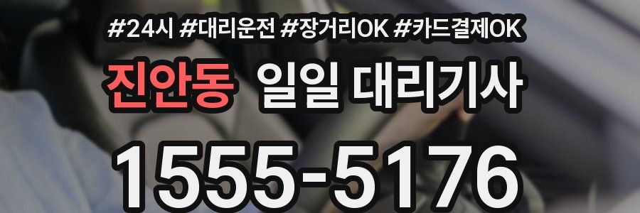 진안동 일일 대리기사