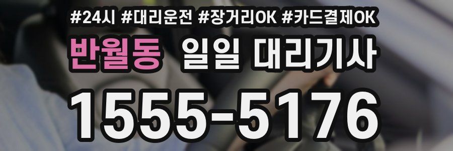 반월동 일일 대리기사