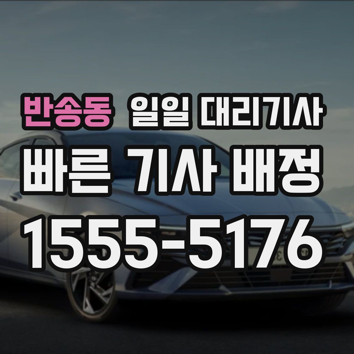 반송동 일일 대리기사