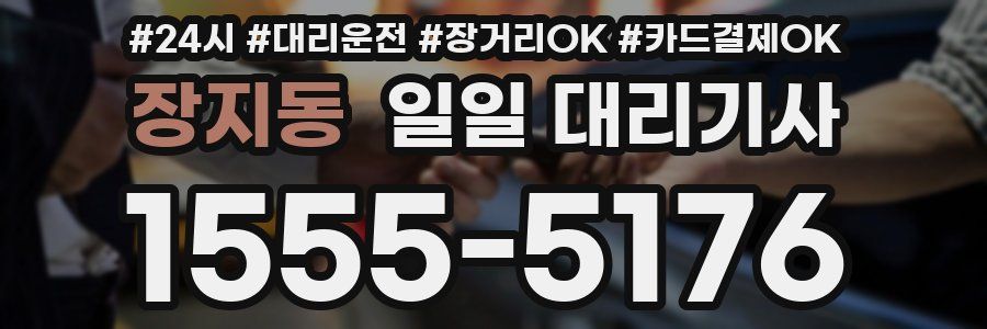 장지동 일일 대리기사