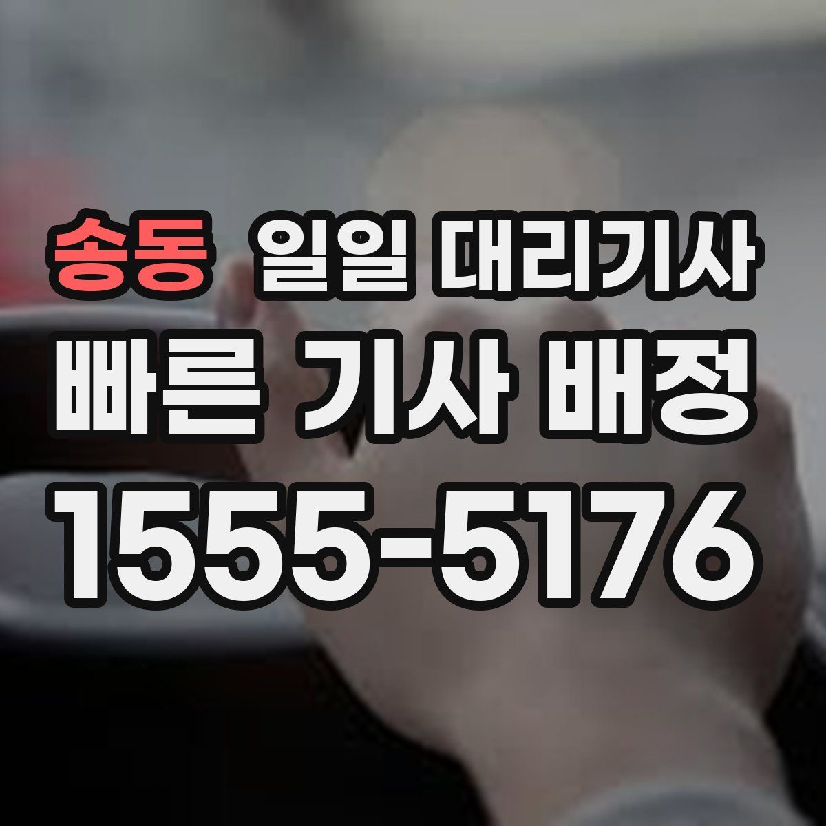 송동 일일 대리기사