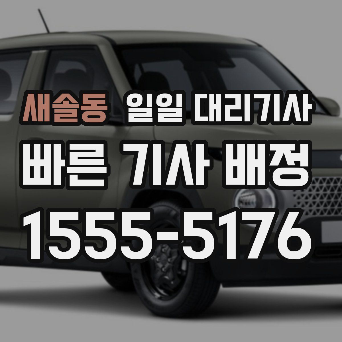 새솔동 일일 대리기사