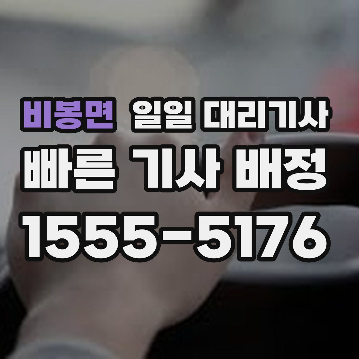 비봉면 일일 대리기사