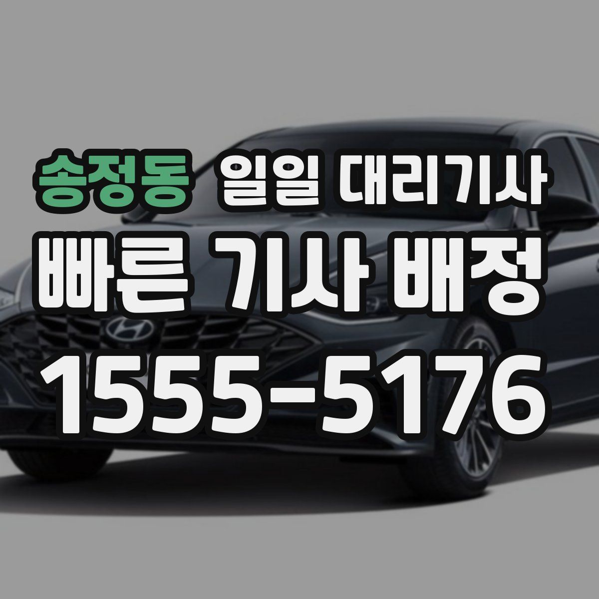 송정동 일일 대리기사