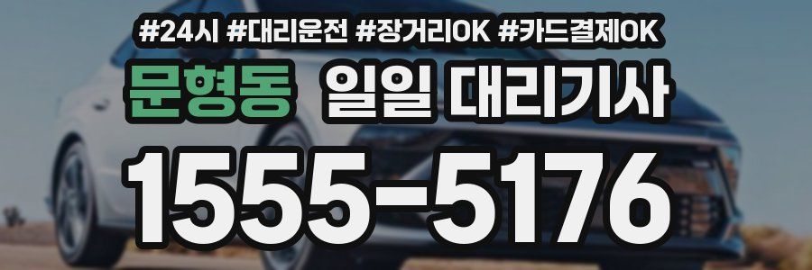 문형동 일일 대리기사