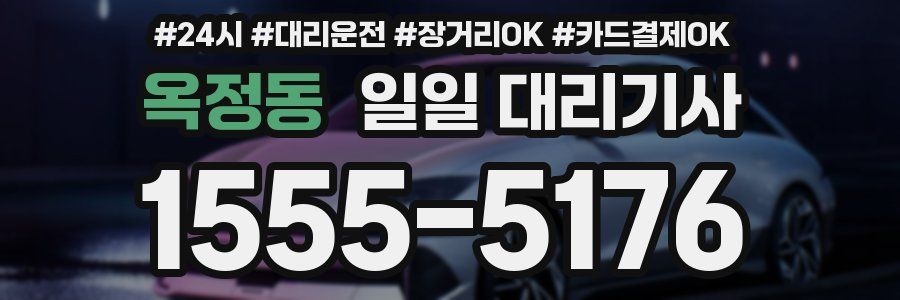 옥정동 일일 대리기사
