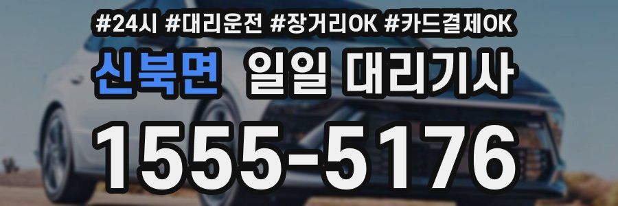 신북면 일일 대리기사