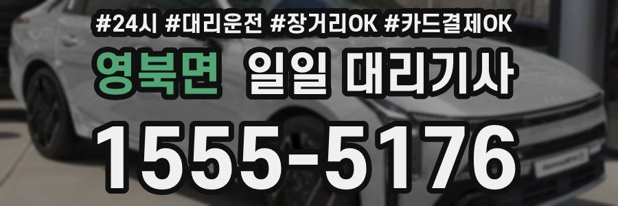 영북면 일일 대리기사
