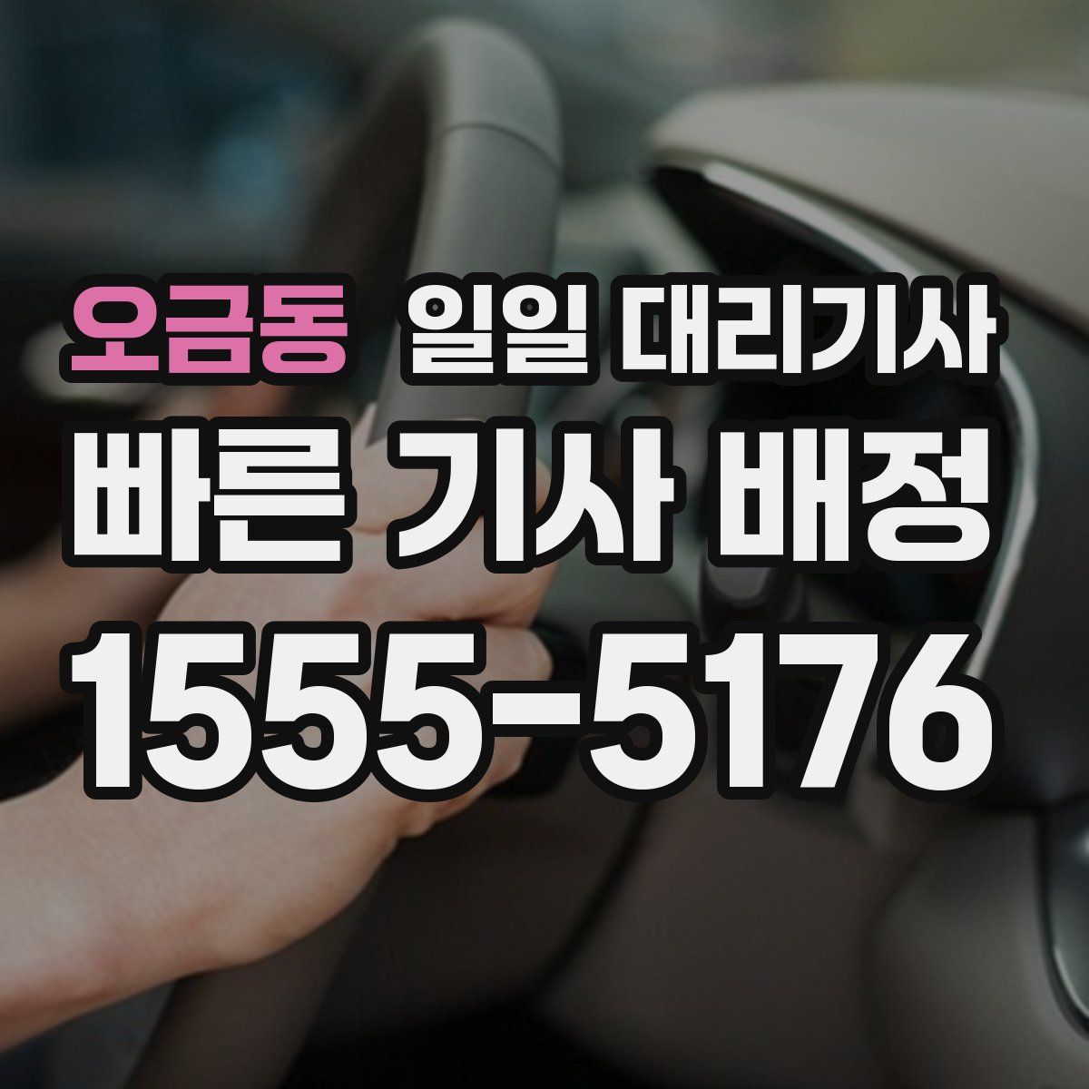 오금동 일일 대리기사