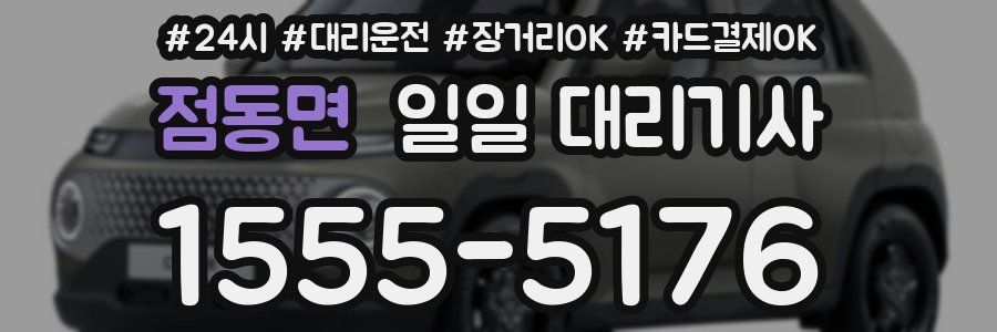 점동면 일일 대리기사
