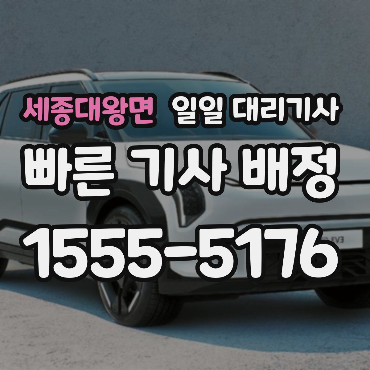 세종대왕면 일일 대리기사