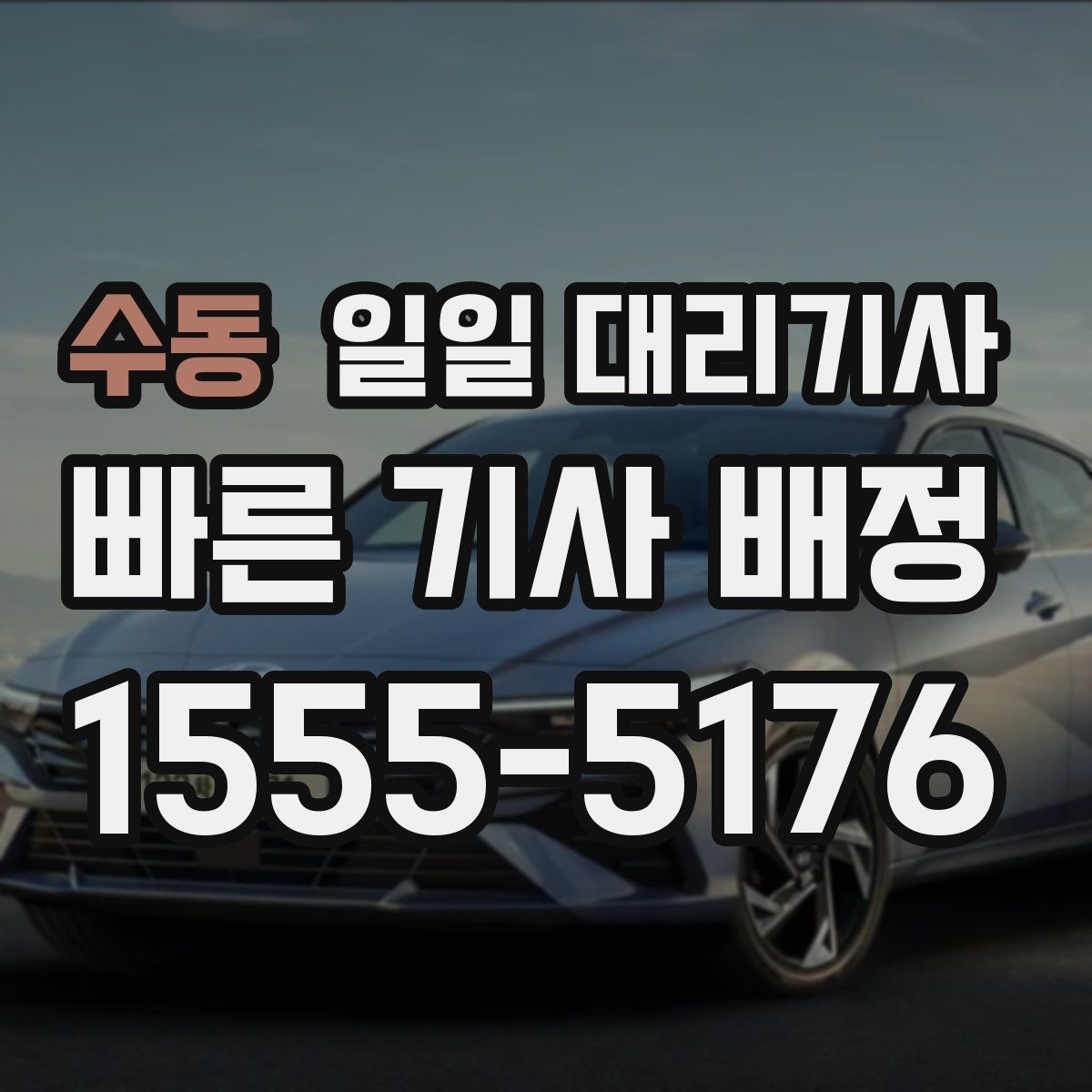 수동 일일 대리기사
