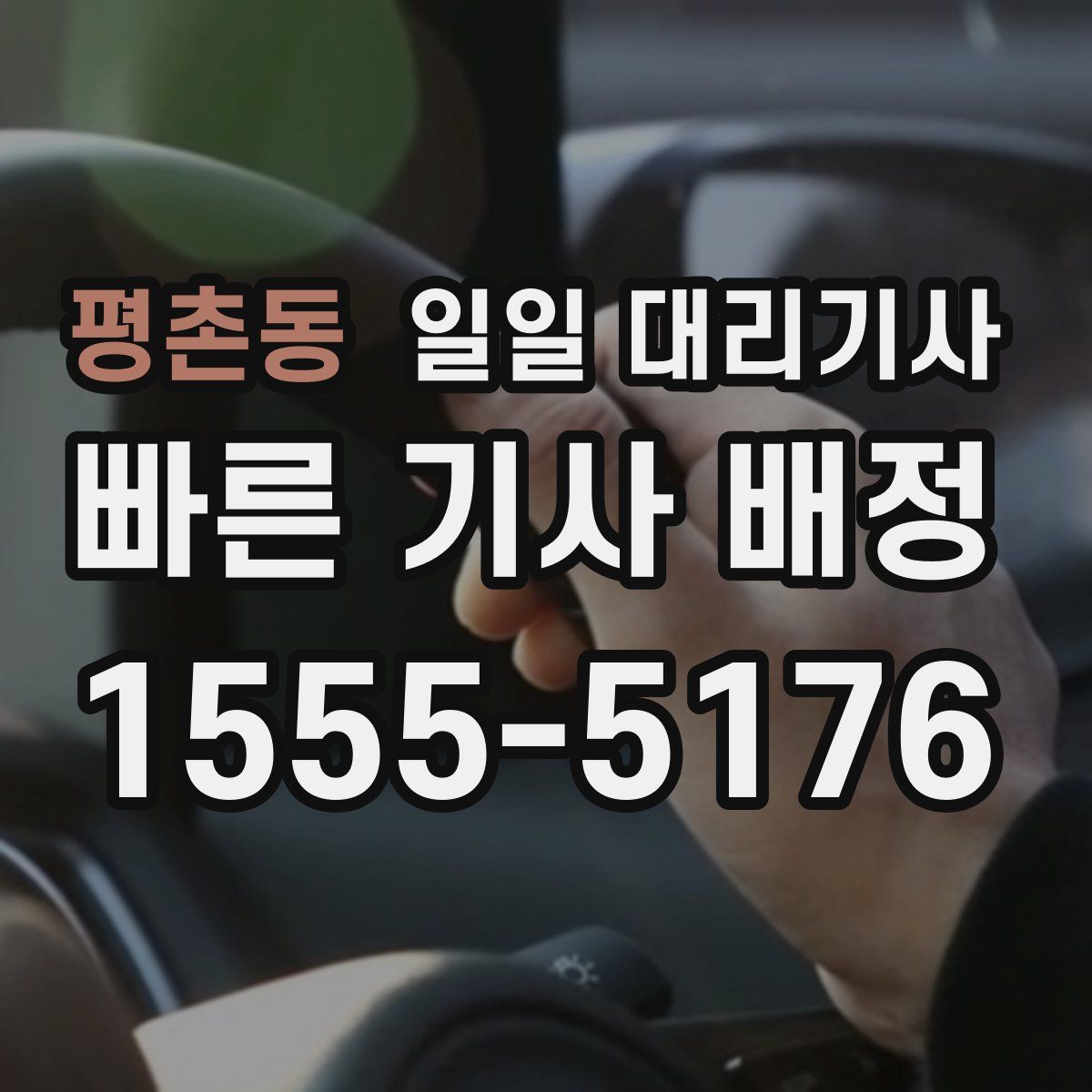 평촌동 일일 대리기사