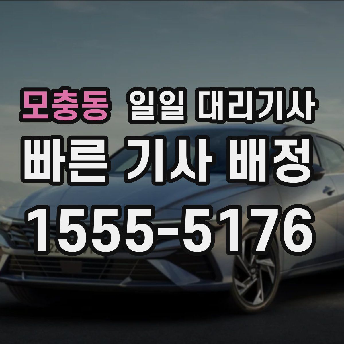 모충동 일일 대리기사