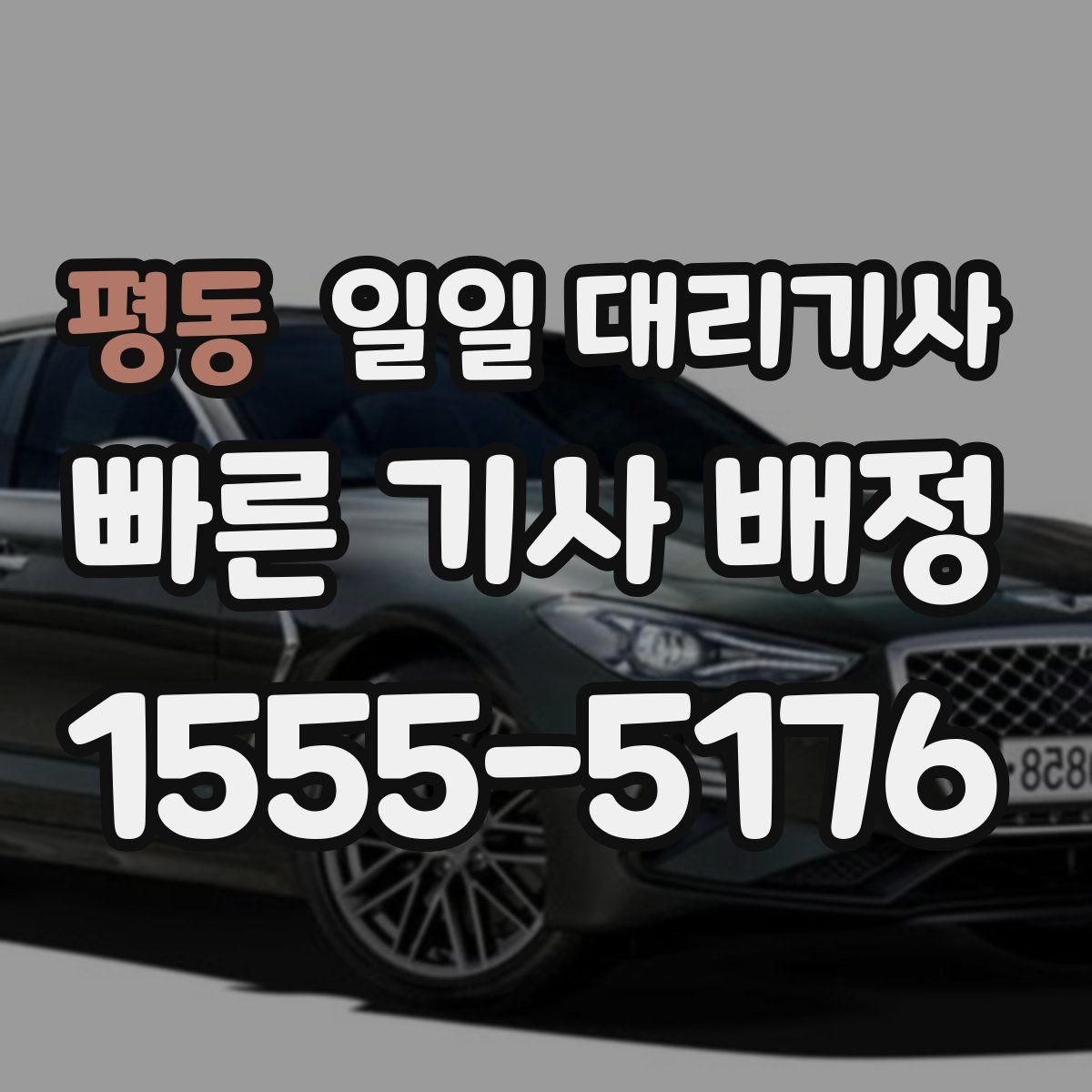 평동 일일 대리기사