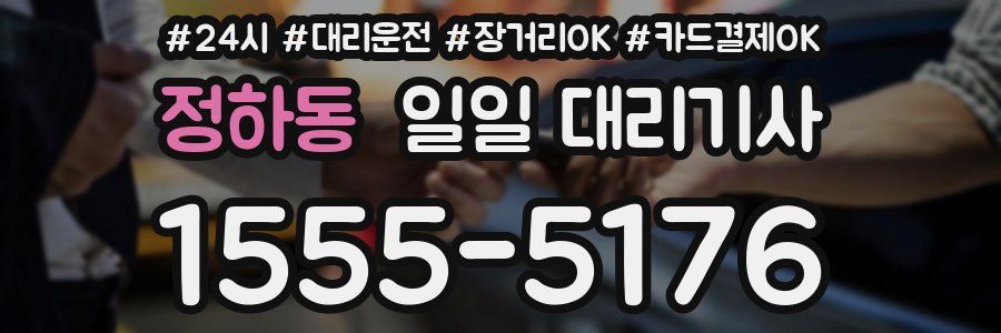 정하동 일일 대리기사