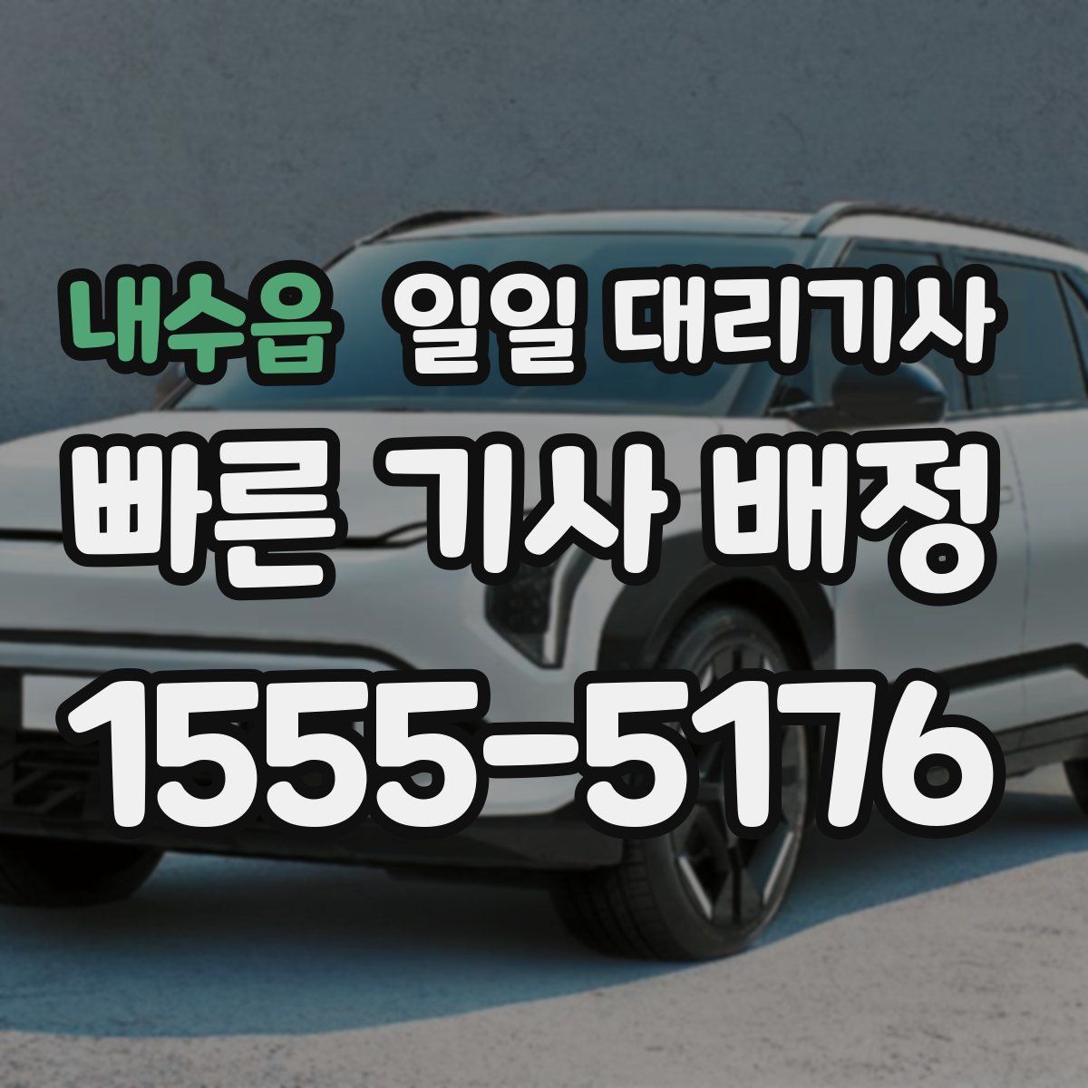 내수읍 일일 대리기사