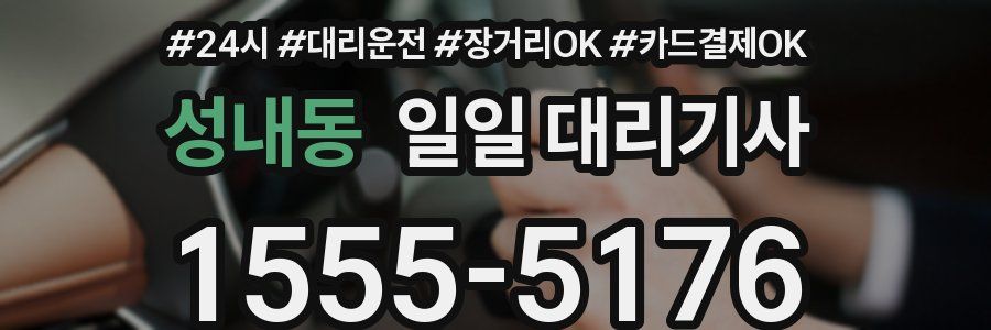 성내동 일일 대리기사