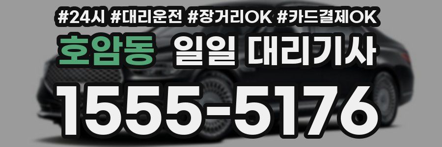 호암동 일일 대리기사