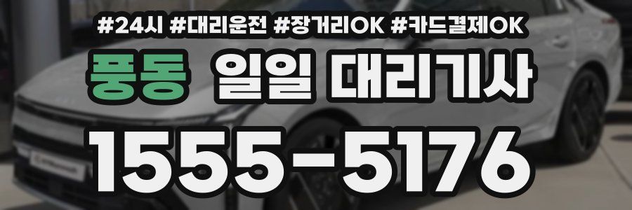 풍동 일일 대리기사