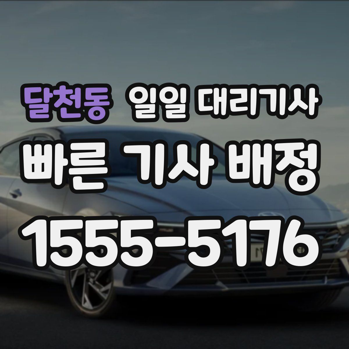 달천동 일일 대리기사