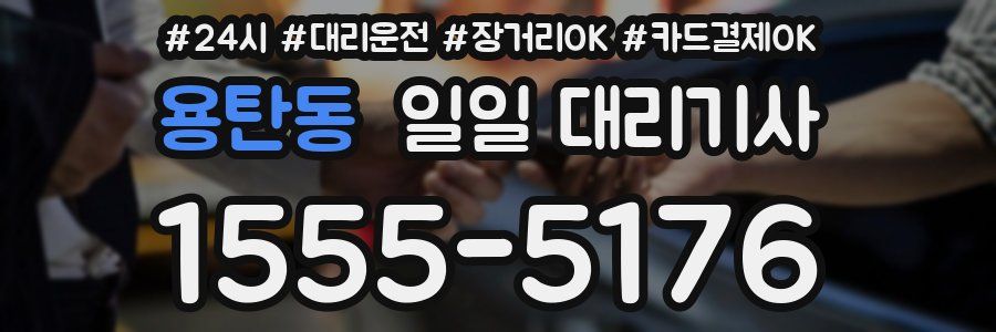 용탄동 일일 대리기사