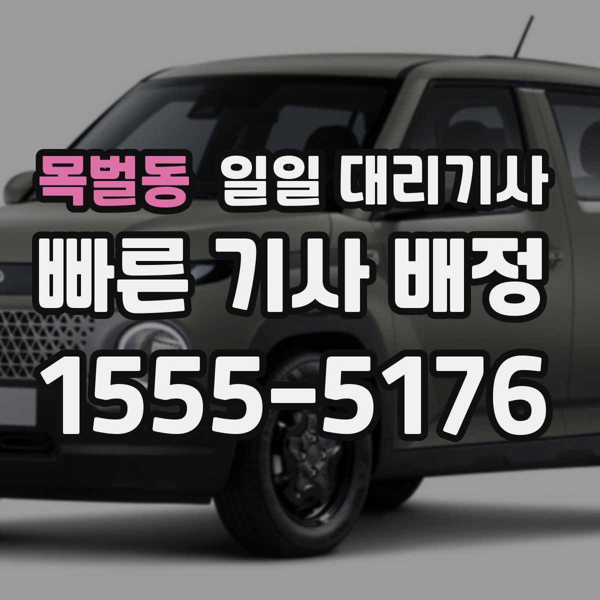 목벌동 일일 대리기사