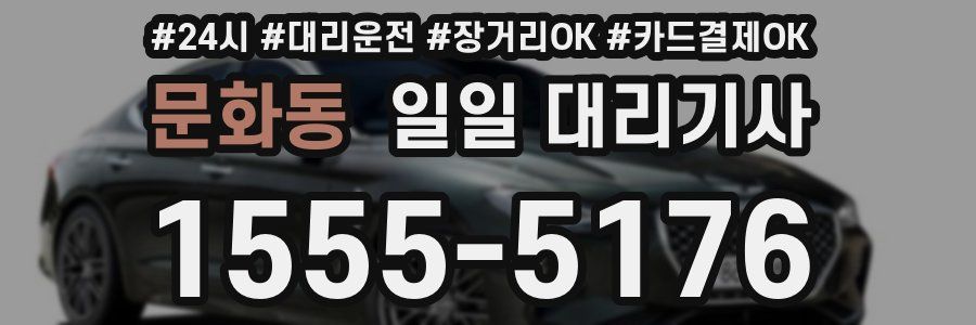 문화동 일일 대리기사