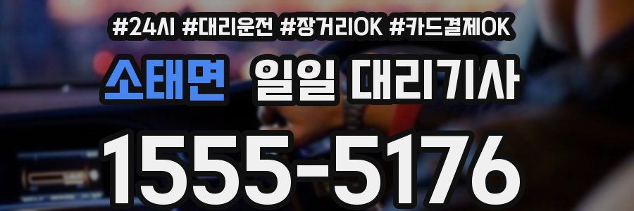 소태면 일일 대리기사