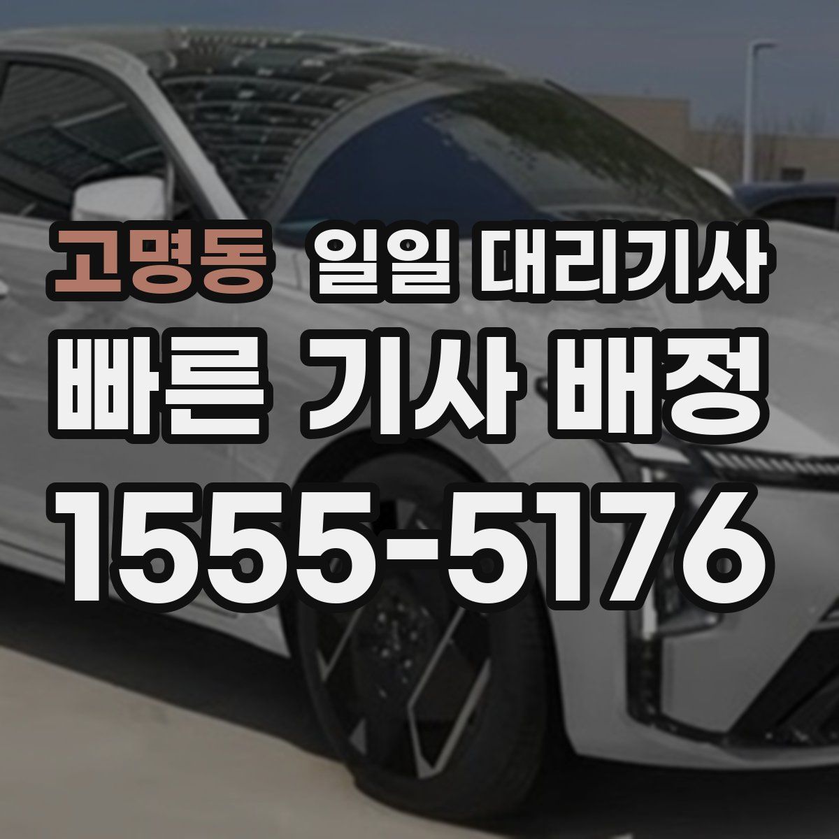 고명동 일일 대리기사