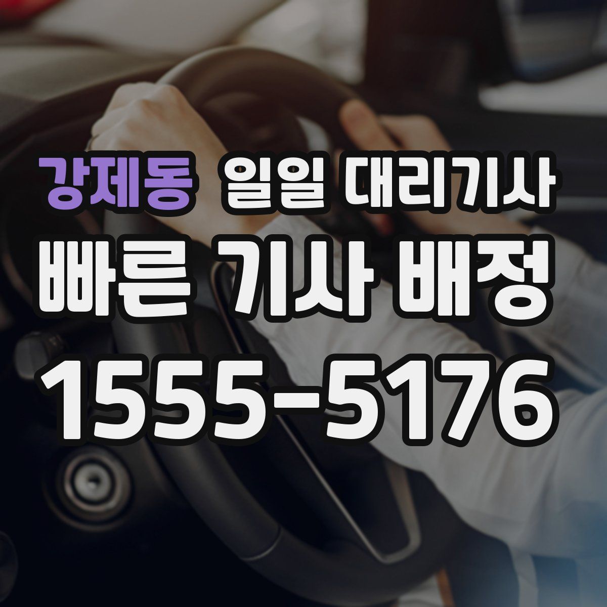 강제동 일일 대리기사