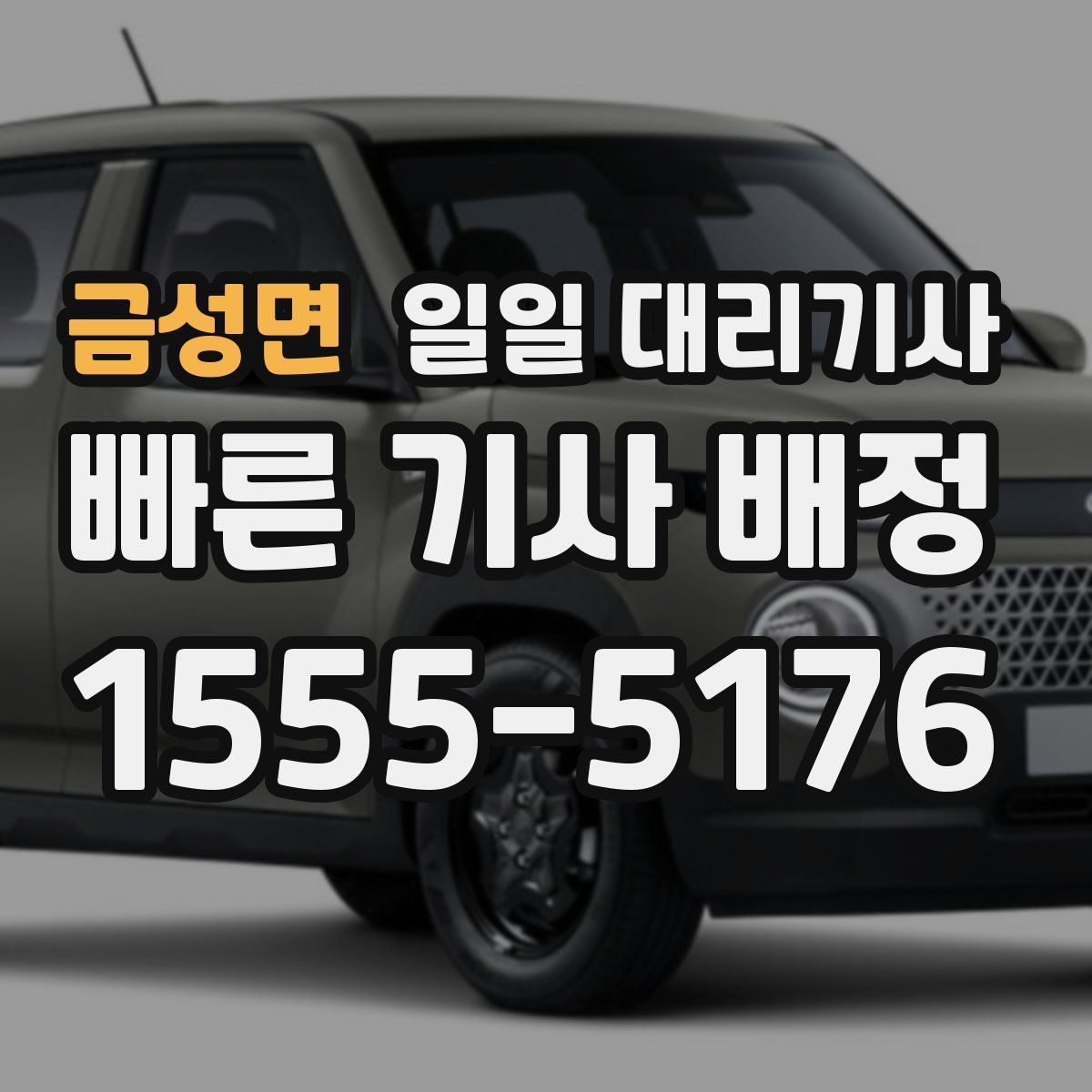 금성면 일일 대리기사