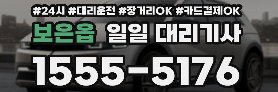 보은읍 일일 대리기사