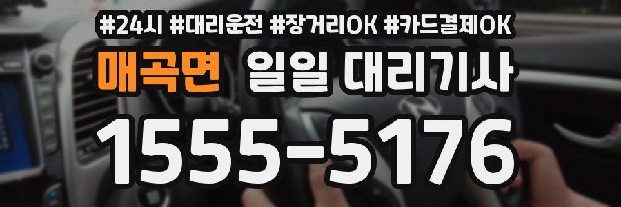 매곡면 일일 대리기사