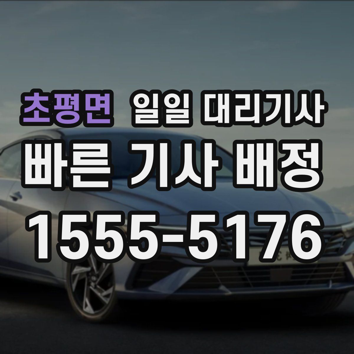 초평면 일일 대리기사