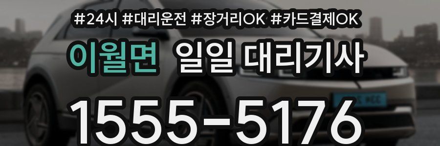 이월면 일일 대리기사
