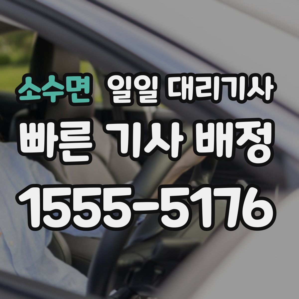 소수면 일일 대리기사