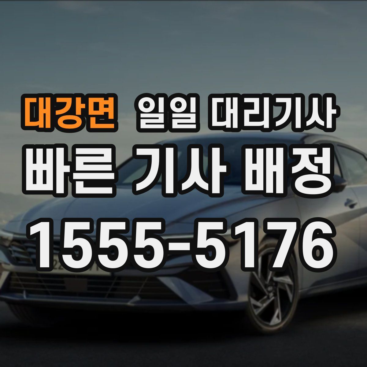 대강면 일일 대리기사