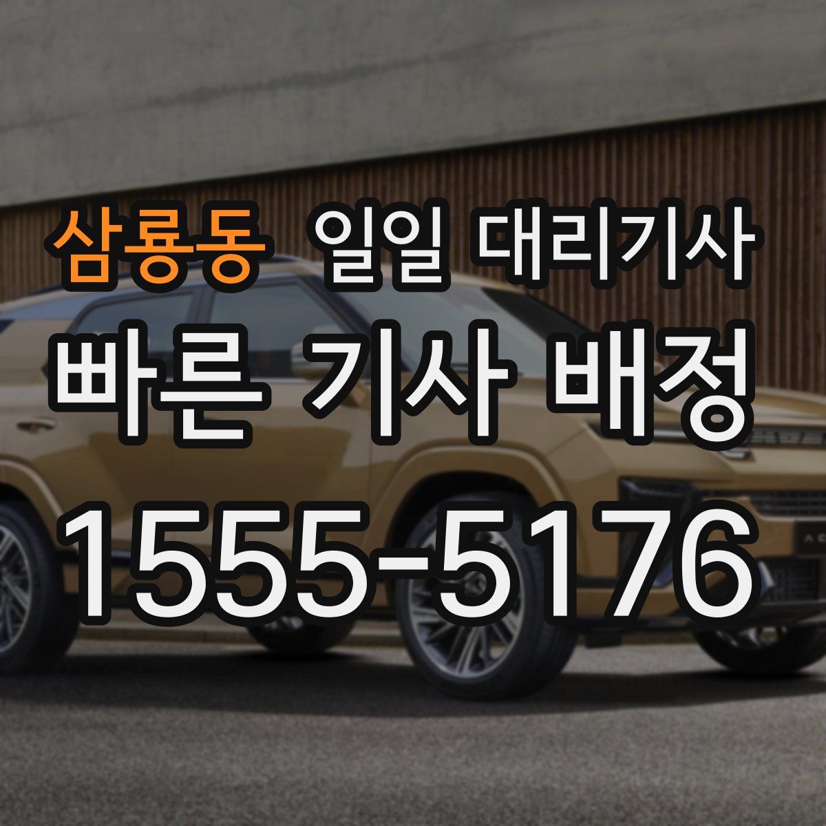 삼룡동 일일 대리기사