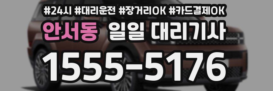 안서동 일일 대리기사
