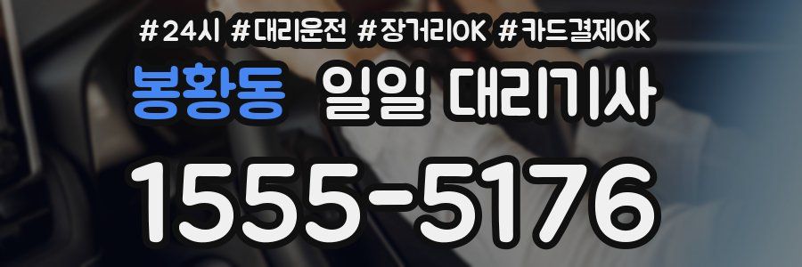 봉황동 일일 대리기사