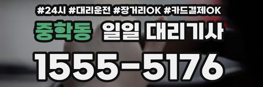 중학동 일일 대리기사