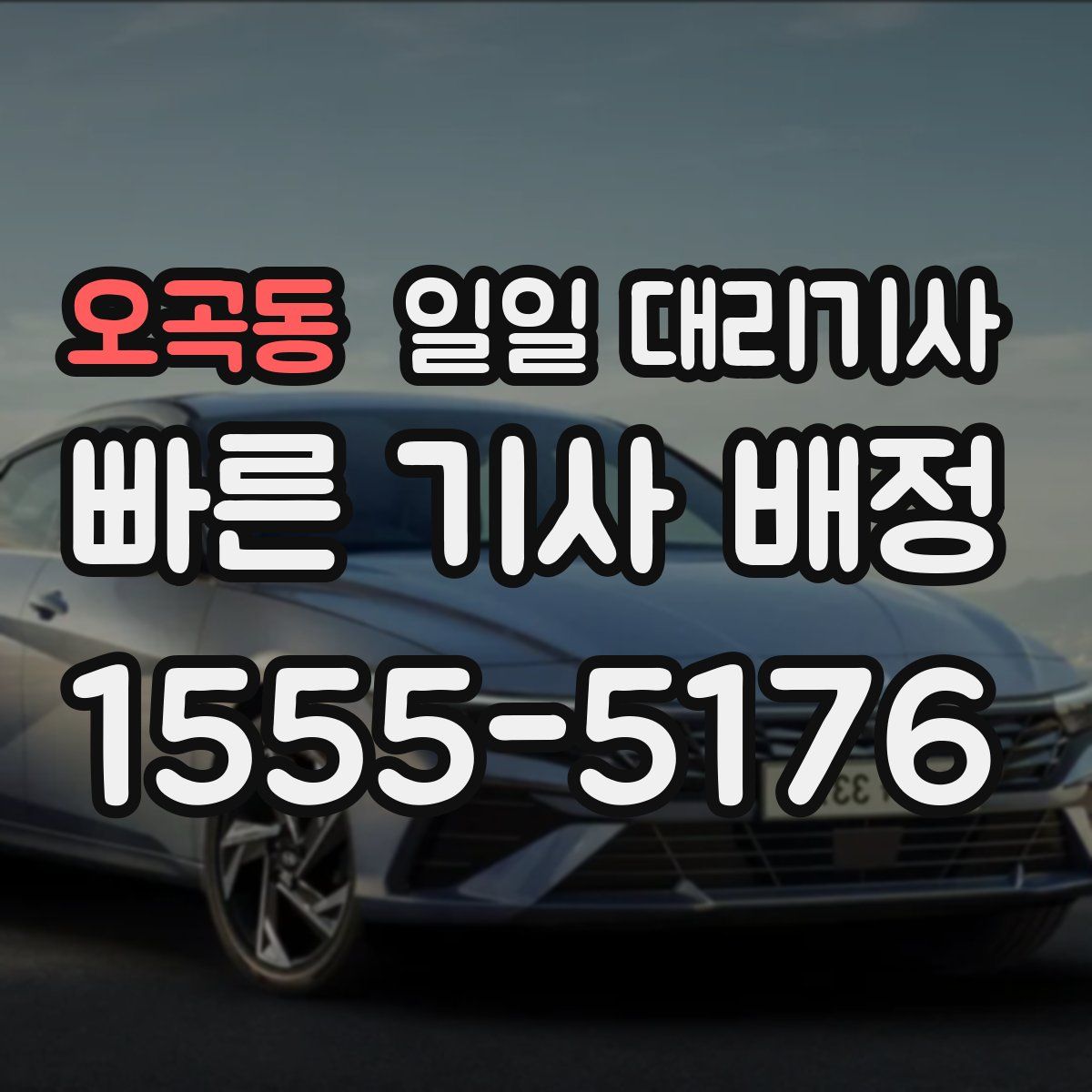 오곡동 일일 대리기사