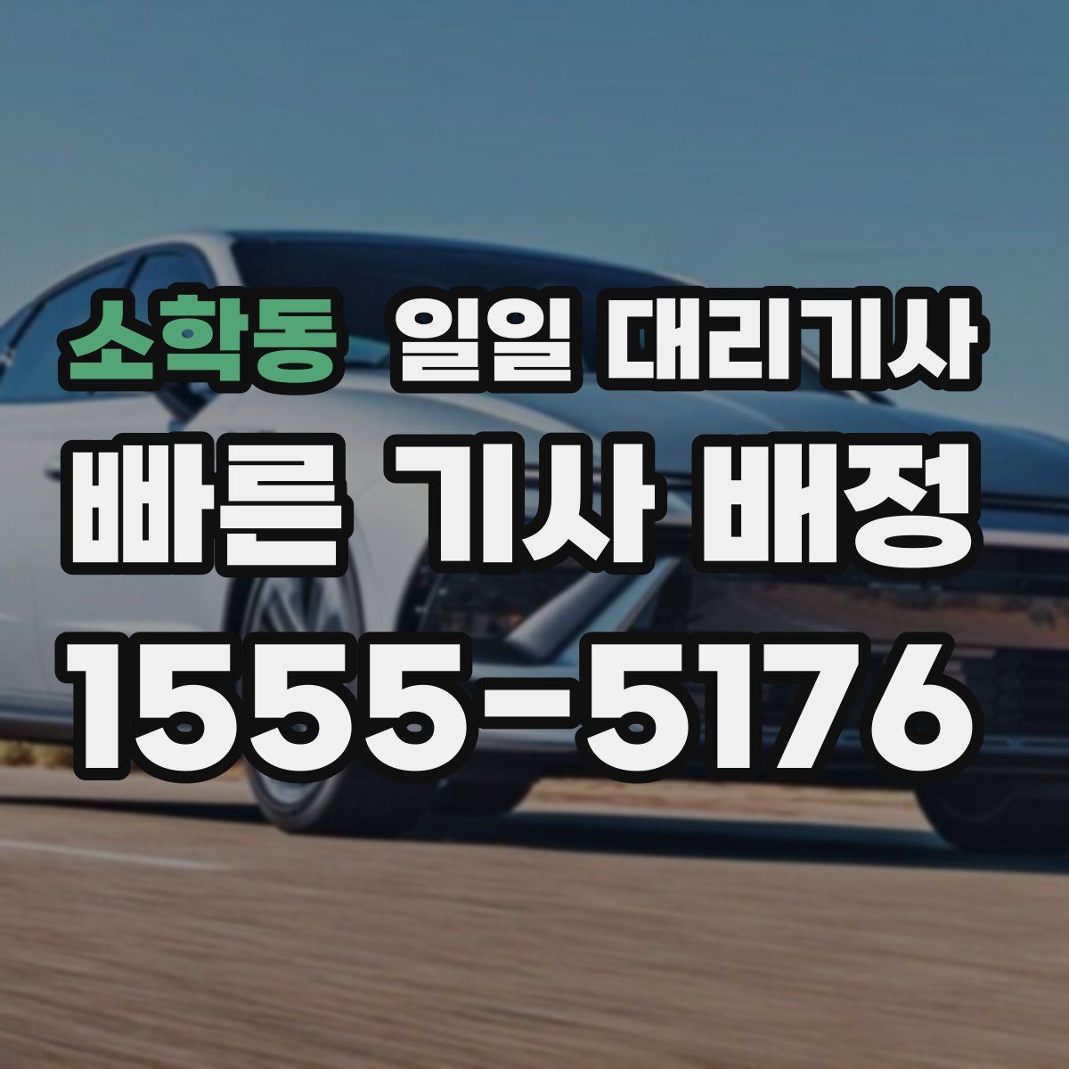소학동 일일 대리기사
