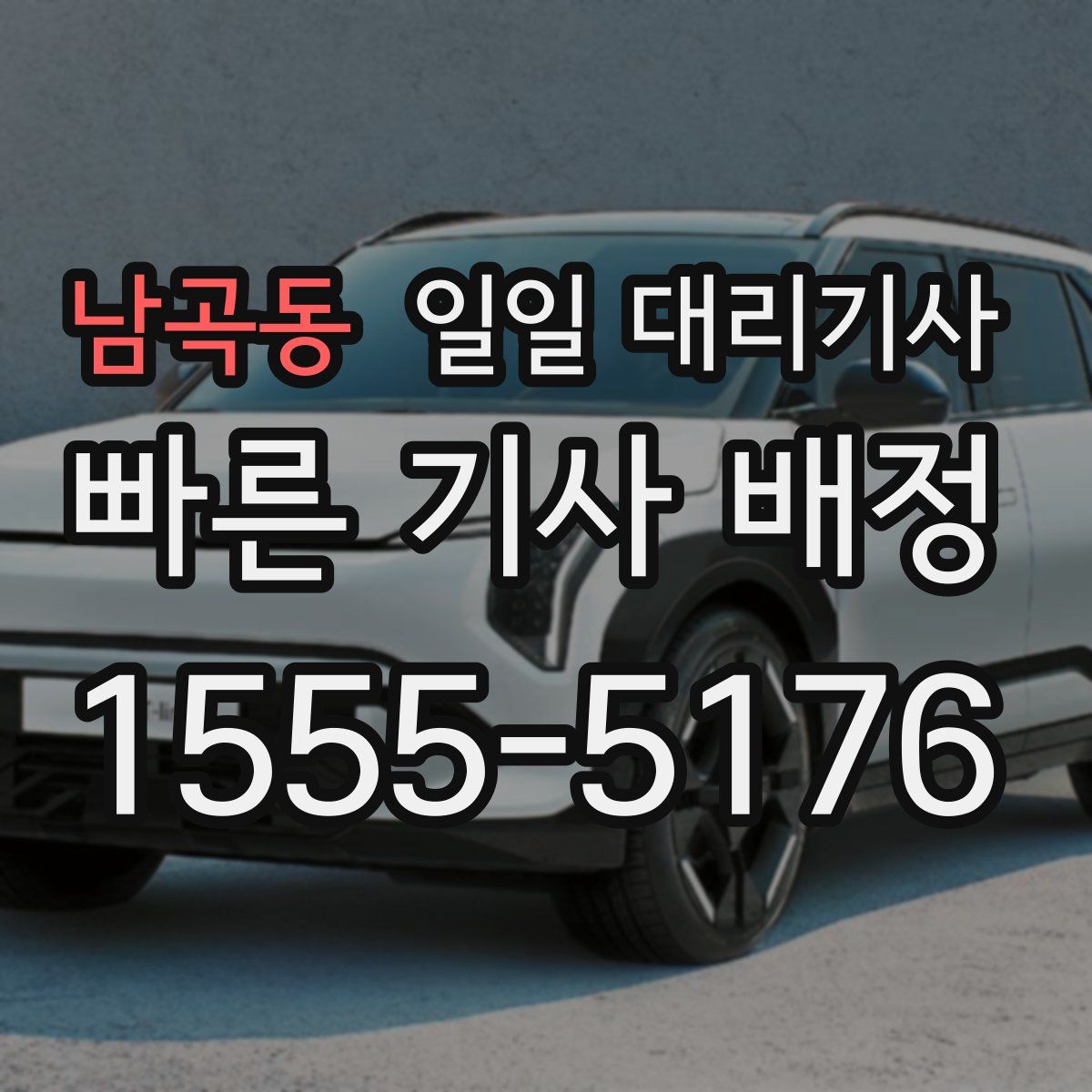 남곡동 일일 대리기사