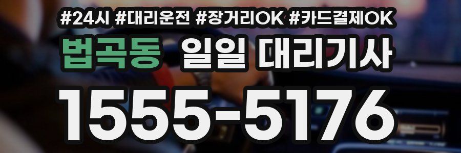 법곡동 일일 대리기사