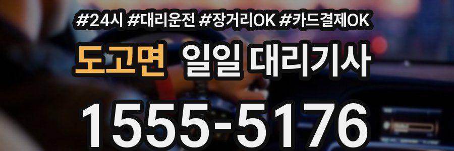 도고면 일일 대리기사