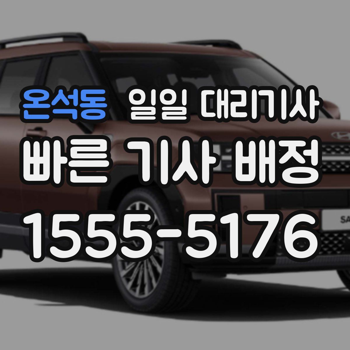 온석동 일일 대리기사
