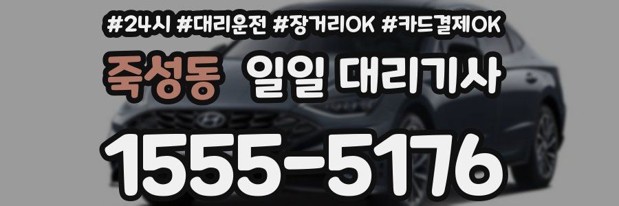 죽성동 일일 대리기사